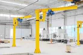 Floor Mounted Jib Crane