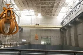 Grab bucket overhead crane 4