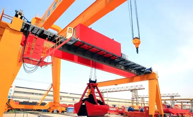 smart cranes slag grab crane 5