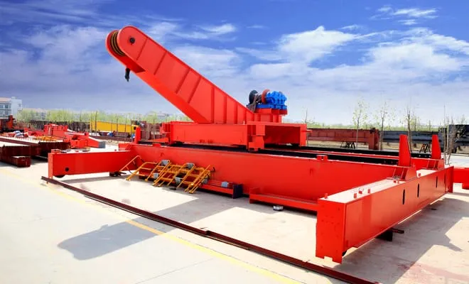 smart cranes wellhead double beam cantilever crane 2